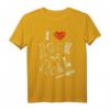 Love Rock n Roll Musik Gitarre Herz Vintage Rock T-Shirt – Retro Style für Rockfans und Musiker