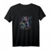 Katze mit Gitarre | Rock & Heavy Metal Katzen T-Shirt | Perfektes Geschenk für Musik- und Katzenliebhaber