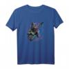 Katze mit Gitarre | Rock & Heavy Metal Katzen T-Shirt | Perfektes Geschenk für Musik- und Katzenliebhaber