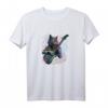 Katze mit Gitarre | Rock & Heavy Metal Katzen T-Shirt | Perfektes Geschenk für Musik- und Katzenliebhaber