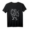 Heavy Metal Gitarristen Huhn Gitarre spielen Küken Geschenk T-Shirt – Perfekt für Metal- und Tierliebhaber