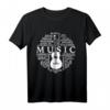 Klassische Gitarre T-Shirt | Geschenk für Gitarristen & Musiker - Perfekt für Weihnachten, Geburtstag & Feiertage