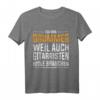 Ich bin Drummer weil Gitarristen Idole brauchen - Schlagzeug T-Shirt Geschenkidee für Musiker, Trommler & Musikliebhaber zu Weihnachten, Geburtstag & Halloween