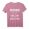 HapDuck Rockstar T-Shirt für Gitarristen und Musiker – Born to be a Rock Star, tolles Geschenk für Rockfans