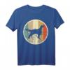 Retro Vintage Grunge Style Gordon Setter Hunde T-Shirt – Klassisch geschnitten, langlebig, ideal für Hundeliebhaber