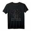 Schwarz ist bunt genug! Wikinger Totenschädel T-Shirt - Lustiges Gothic und Metal Geschenk für dunkle Seelen