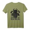 Schwarz ist bunt genug! Wikinger Totenschädel T-Shirt - Lustiges Gothic und Metal Geschenk für dunkle Seelen