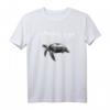 Handpan Design Pantam Musik Illustration T-Shirt mit Meeresschildkröte – Für Handpanspieler, Musikfans & Festivalbesucher