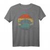 Handpan Hang Drum Musik Yoga Relax Sunset Retro T-Shirt – Perfektes Geschenk für Musiker, Yogis und Entspannungsliebhaber