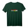 Kurdistan Rojava Afrin Flagge T-Shirt - Vintage Design für Fans, Supporter & Geburtstagsfeier, Männer & Frauen