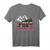 Lustiges HapDuck FUN T-Shirt mit Weihnachts-, Auto- und Skimotiv – Perfekt als Geschenk für Familie und Freunde
