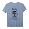 Funny Cat Lover T-Shirt - Lustiges Katzen Motiv für Katzenfans, Katzenmütter & -väter, perfektes Geschenk für Katzenliebhaber