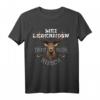 Mei Lederhosn trogt no da Hirsch - Lustiges Trachten T-Shirt für Oktoberfest, Jäger & Festbesucher, Geschenkidee für Männer & Kinder
