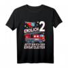 Kinder T-Shirt 'Endlich 2 Jetzt bin ich Einsatzleiter' – Lustiges Feuerwehr Auto Design für Jungen & Mädchen zum 2. Geburtstag
