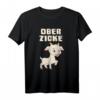 Ober Zicke Lustiges Zicken T-Shirt - Humorvolles Damen-Shirt als Geschenkidee für Freundinnen, klassisch geschnitten