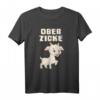 Ober Zicke Lustiges Zicken T-Shirt - Humorvolles Damen-Shirt als Geschenkidee für Freundinnen, klassisch geschnitten