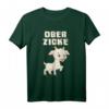 Ober Zicke Lustiges Zicken T-Shirt - Humorvolles Damen-Shirt als Geschenkidee für Freundinnen, klassisch geschnitten