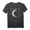 Tarotkarte Okkulte Hexerei Katze Mond Gothic T-Shirt – Mystische, magische Mode für Hexen, Wicca und Gothic-Fans
