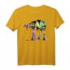 Star Wars AT-AT Walker Dripping Paint T-Shirt - Pastel Rainbow Design für Fans, Männer, Frauen, Jungs & Mädchen
