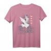 Anime Japan Retro Grunge Otaku T-Shirt mit Kranich Kanji - Vaporwave Aesthetic, Vintage Manga Motiv & Kranich Design für E-Girl & E-Boy Fans