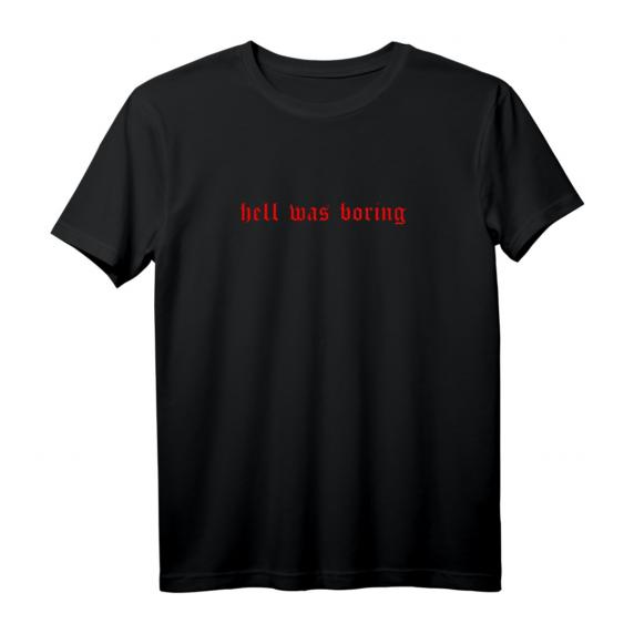 Hölle War Langweilig Hell Was Boring Soft Grunge T-Shirt – Sarkastisches Gothic Outfit & Geschenkidee für E-Girls, E-Boys & Provokative Modefans Hölle War Langweilig Hell Was Boring Soft Grunge T-Shirt – Sarkastisches Gothic Outfit & Geschenkidee für E-Girls, E-Boys & Provokative Modefans