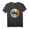 Westernreiten Westernreiterin T-Shirt im Retro Grunge Vintage Stil für Reitsportfans