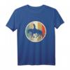 Westernreiten Westernreiterin T-Shirt im Retro Grunge Vintage Stil für Reitsportfans