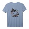 Fairycore Schmetterling Blume Fee T-Shirt - Grunge Aesthetic Mode für kreative Styles