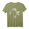 COMMODORE C64 Großbuchstabe T-Shirt mit Stone Washed Grunge Effekt – Retro Gaming Style für Nerds und Tech-Liebhaber