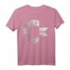 COMMODORE C64 Großbuchstabe T-Shirt mit Stone Washed Grunge Effekt – Retro Gaming Style für Nerds und Tech-Liebhaber
