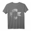 COMMODORE C64 Großbuchstabe T-Shirt mit Stone Washed Grunge Effekt – Retro Gaming Style für Nerds und Tech-Liebhaber