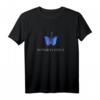 Schmetterling-Effekt – Purple Lightning Soft Grunge Ästhetisch Streetwear T-Shirt für Damen und Herren