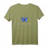 Schmetterling-Effekt – Purple Lightning Soft Grunge Ästhetisch Streetwear T-Shirt für Damen und Herren
