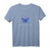 Schmetterling-Effekt – Purple Lightning Soft Grunge Ästhetisch Streetwear T-Shirt für Damen und Herren