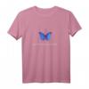 Schmetterling-Effekt – Purple Lightning Soft Grunge Ästhetisch Streetwear T-Shirt für Damen und Herren
