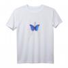 Schmetterling-Effekt – Purple Lightning Soft Grunge Ästhetisch Streetwear T-Shirt für Damen und Herren