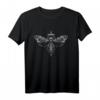 Totenkopfschwärmer – Goth, Gothic, Grunge T-Shirt mit okkulten geometrischen Motiven für Gothic, Wiccan und Alternative Styles für Frauen, Männer & Kinder