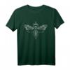 Totenkopfschwärmer – Goth, Gothic, Grunge T-Shirt mit okkulten geometrischen Motiven für Gothic, Wiccan und Alternative Styles für Frauen, Männer & Kinder