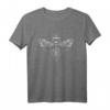 Totenkopfschwärmer – Goth, Gothic, Grunge T-Shirt mit okkulten geometrischen Motiven für Gothic, Wiccan und Alternative Styles für Frauen, Männer & Kinder
