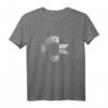 COMMODORE - C64 Großbuchstaben Stone Washed T-Shirt mit Grunge Effect – Perfektes Retro Gaming Geschenk