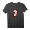 Forever Together Rose Skull Gothic T-Shirt - Edgy Soft Grunge Streetwear für Emo, E-Girl, Goth, Teenager und Trendliebhaber