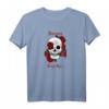 Forever Together Rose Skull Gothic T-Shirt - Edgy Soft Grunge Streetwear für Emo, E-Girl, Goth, Teenager und Trendliebhaber