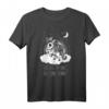 Black Is My Happy Color T-Shirt für Damen und Herren – Emo, Goth & Dark Mode mit Einhorn-Design, perfektes Geschenk für Fans und Liebhaber