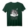 Black Is My Happy Color T-Shirt für Damen und Herren – Emo, Goth & Dark Mode mit Einhorn-Design, perfektes Geschenk für Fans und Liebhaber