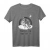 Black Is My Happy Color T-Shirt für Damen und Herren – Emo, Goth & Dark Mode mit Einhorn-Design, perfektes Geschenk für Fans und Liebhaber
