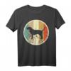 Retro Vintage Grunge Style Steirische Rauhhaarbracke Hunde T-Shirt – Klassisch geschnitten, doppelt genähter Saum, ideal für Hunde- und Vintage-Liebhaber