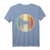 Retro Vintage Grunge Style Steirische Rauhhaarbracke Hunde T-Shirt – Klassisch geschnitten, doppelt genähter Saum, ideal für Hunde- und Vintage-Liebhaber