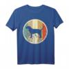 Retro Vintage Grunge Style Steirische Rauhhaarbracke Hunde T-Shirt – Klassisch geschnitten, doppelt genähter Saum, ideal für Hunde- und Vintage-Liebhaber