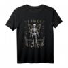 Skelett Fee Grunge Fairycore Gothic T-Shirt mit Schmetterling – Dunkle Ästhetik für Damen und Herren