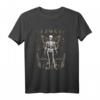 Skelett Fee Grunge Fairycore Gothic T-Shirt mit Schmetterling – Dunkle Ästhetik für Damen und Herren